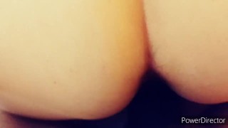 Homemade Submissive Amateur Milf Cums on 9 inch Fatboy Cocksleeve