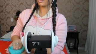 SFW ASMR SLIME MOUTH SOUNDS TAPPING 