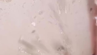 After orgasm self torture 
