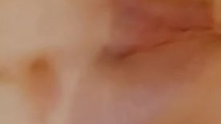 Fingering my creamy pussy