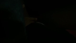 Ebony plays with pussy early morning 