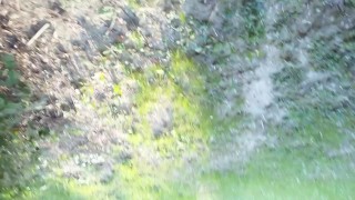 Piss mess - 3 times pissing with uncut cock public - cock and balls out of jeans