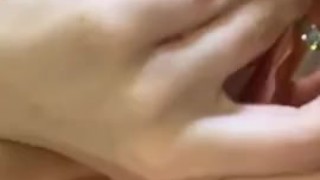 Tight Petite 21 Year Old Fucks Herself With a Hair Brush