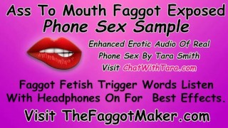 Ass To Mouth Faggot Exposed Enhanced Erotic Audio Real Phone Sex  