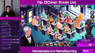 The biggest hunting spear! Fap CEO: Men Stream #11 W/HentaiGayming