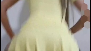 Ksalsl Sofia dançando sem calcinha