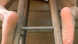 Ass, feet, cock n balls, tell me how I made you cum!