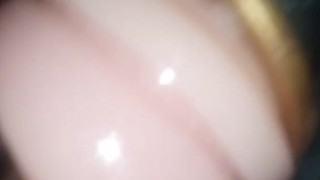 Fucking my plastic Vagina with my big Latin cock. 