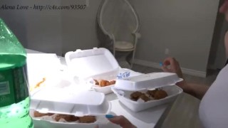 Stuffing My Gut with Chicken Wings Part 2