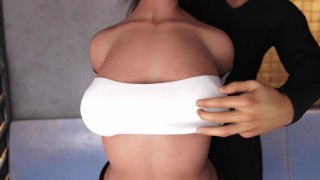 Aria public training Ch4 p8 - You want to see more of her? what about her boobs?