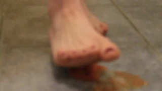 Trampling tomato
