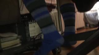 Running socks sexy