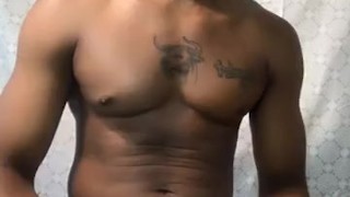 Smoking in underwear 