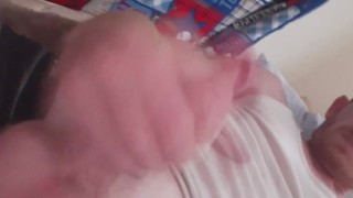 Extremely hard and incredibly huge nut shower 
