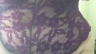 Strip tease + masturbation