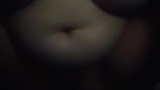 Horny teen gapes her already loose pussy with creamy cum 