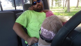 Sukie Rae gives a blowjob while driving part 2