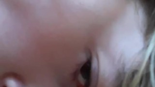 Wife gets fingered while Sucking dick.
