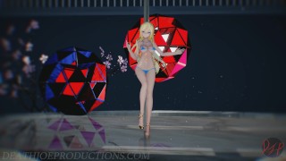 MMD SFW Lily - Swan Short Ver 1099