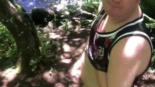 Had to pull over and jerk off 
