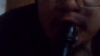 Suck that black cock you slut