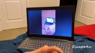 MILF Masturbating to Cum Tribute (Fan Request)