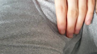 FTM Showing off cock in underwear