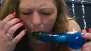 Sukie Rae fucks her ass and deep throats her dildo
