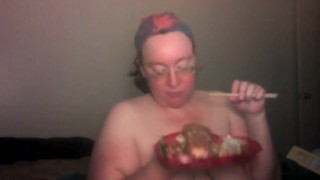 Online Girlfriend - Sushi and Popsicle Eating