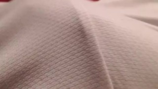 Packing, Jerking Off, and Spanking Himself
