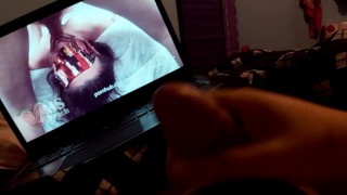 Masturbate whit miss sweaty peach P2