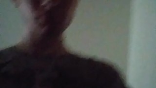 Gay guy masturbates into condom for the day's wear