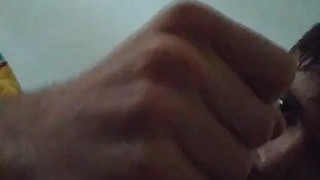 Gay guy masturbates into condom for the day's wear