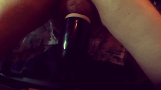 Late night cum.