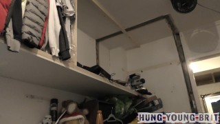 LOOK at Josh’s face as his put on all 4’s and fucked doggy