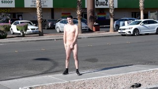 Streaking naked on the Vegas Fruit Loop