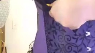 BBW teasing with spanking