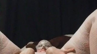 White lace, pink pussy