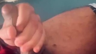 Quick Cumshot at Work before Manager Walks In , Listen Closely 
