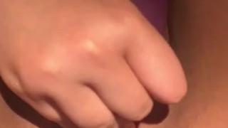 Teasing myself until I finally cum