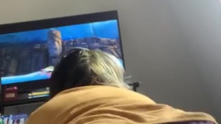 Amateur Rides Dildo