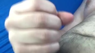 Chubby Teen Almost Caught Edging in a Hammock