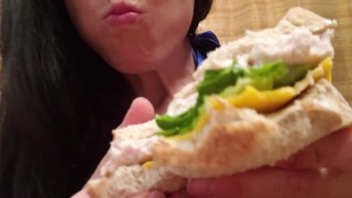 Eating Tommy Turkey In My Sandwich