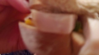 Eating Tommy Turkey In My Sandwich