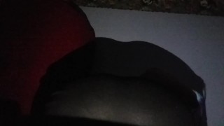,Spanked by Belt, Hands, and Purple Whip. Shaking Ass for Daddy and Rimming Asshole