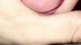 Slow mo car jerk off