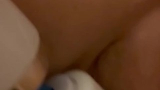 Magic wand and my WET pussy