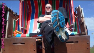 Schwarze FSH am Strand ** Urlaub Wangerland **