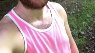 Pissing on a Hike