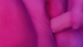 sucking off dildo then fucking myself